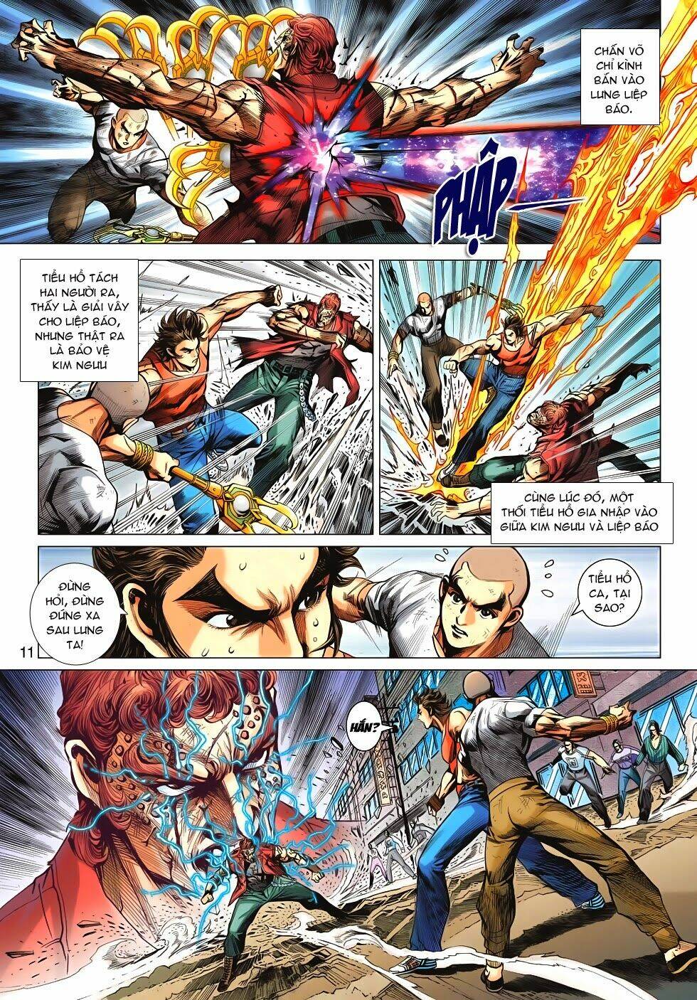 tân tác long hổ môn chapter 630 11