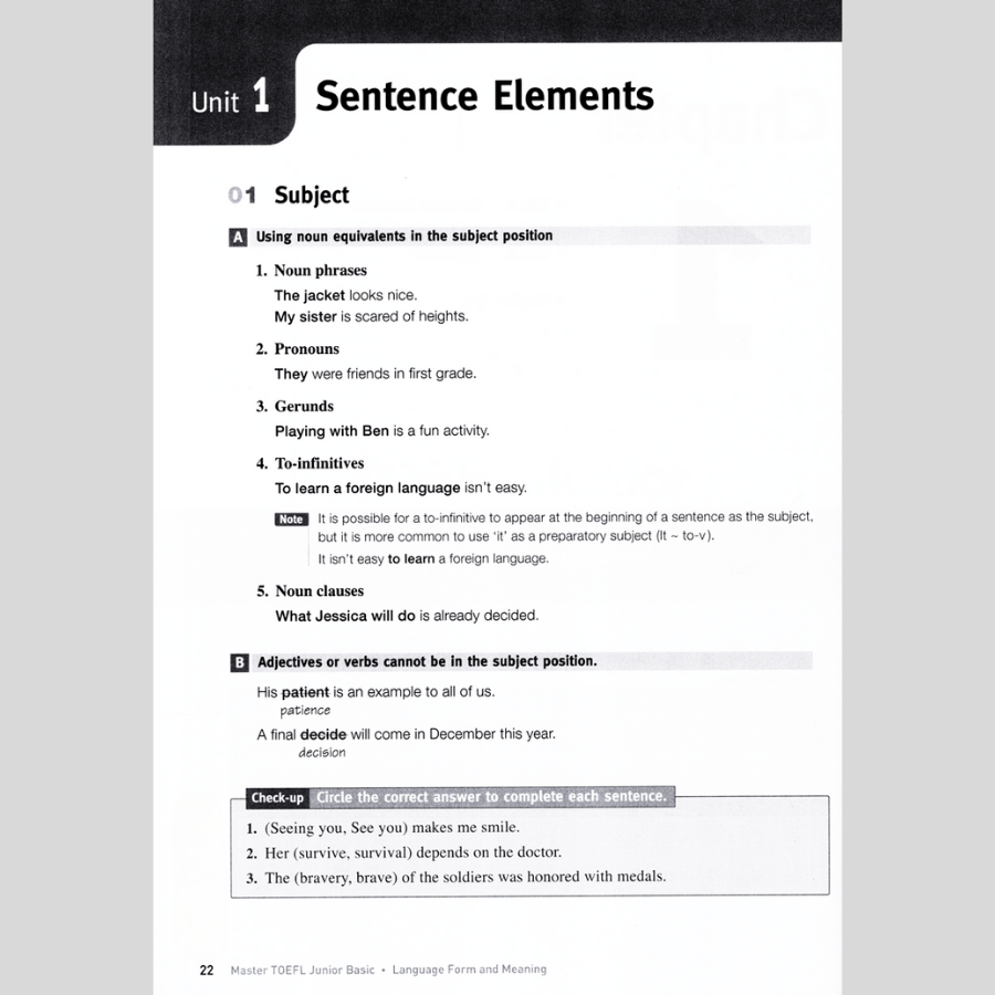 Master TOEFL Junior Cefr Intermedicate Level A2 (Không CD)