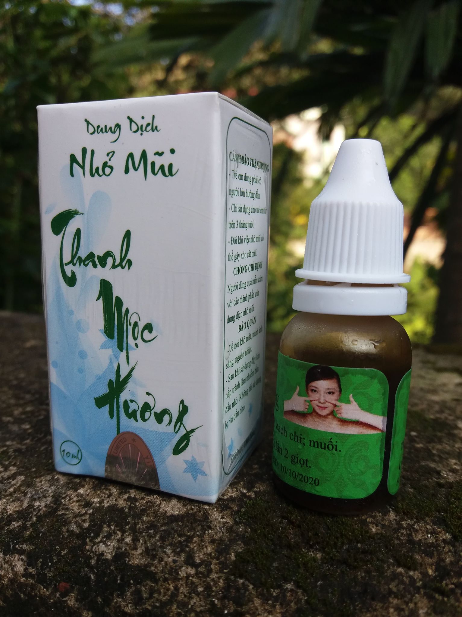 Dung Dịch Nhỏ Mũi Thanh Mộc Hương Gia Truyền 10ml