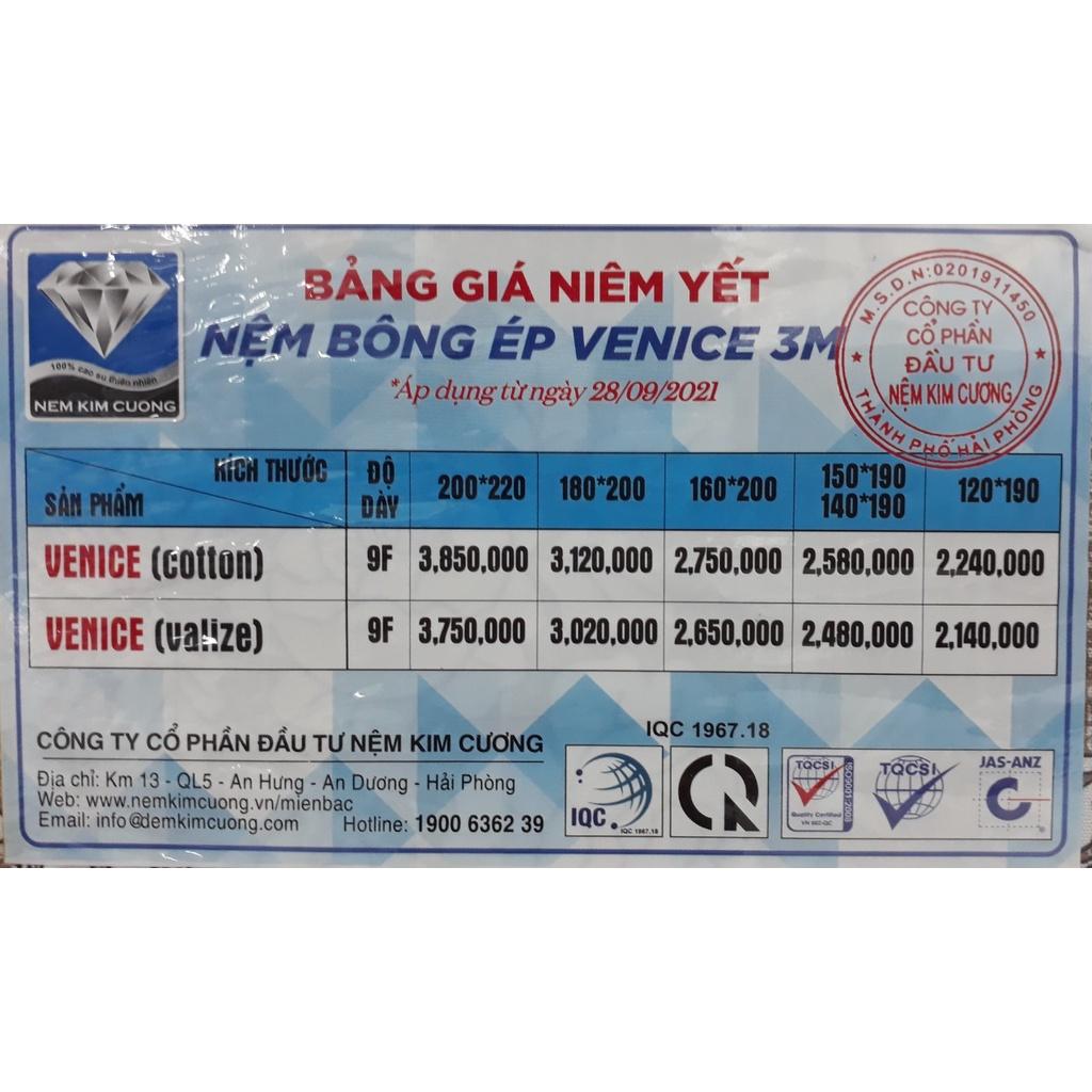 Đệm bông ép Kim Cương Venice chính hãng