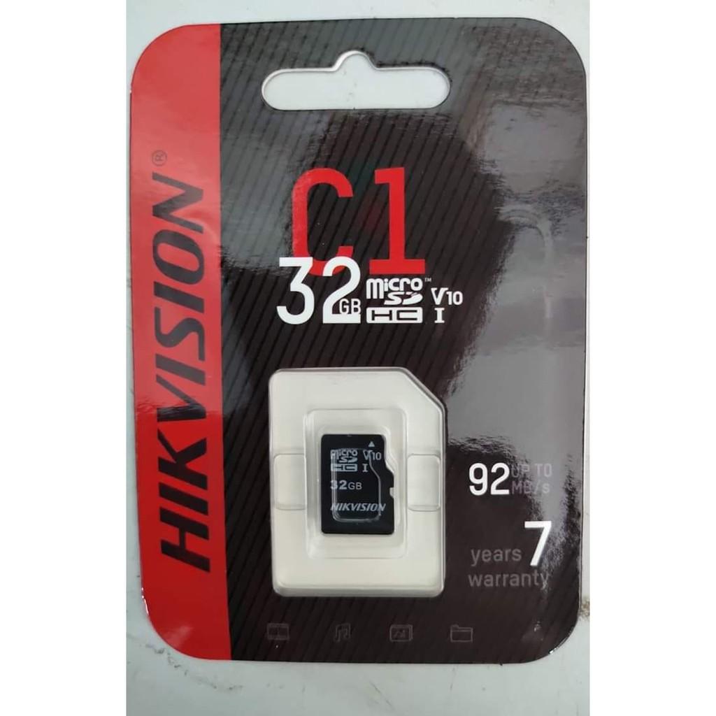 Thẻ nhớ Hikvision 32G 64G 128G - Class 10 (Hàng chính hãng)