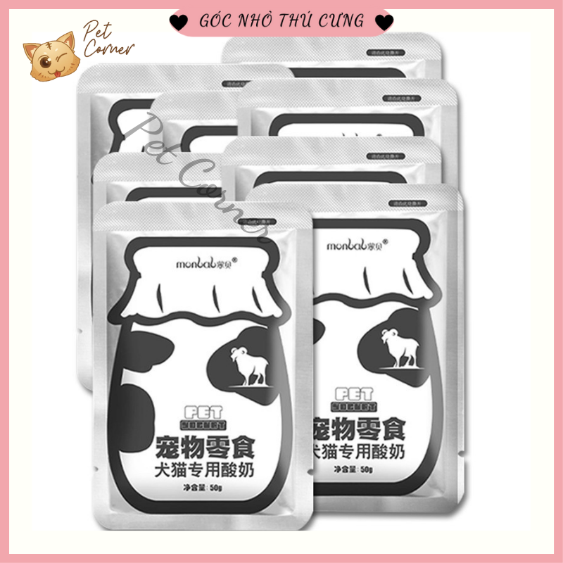 Sữa chua cho chó mèo tăng cường miễn dịch, hỗ trợ tiêu hóa, giảm mùi hôi phân cho thú cưng