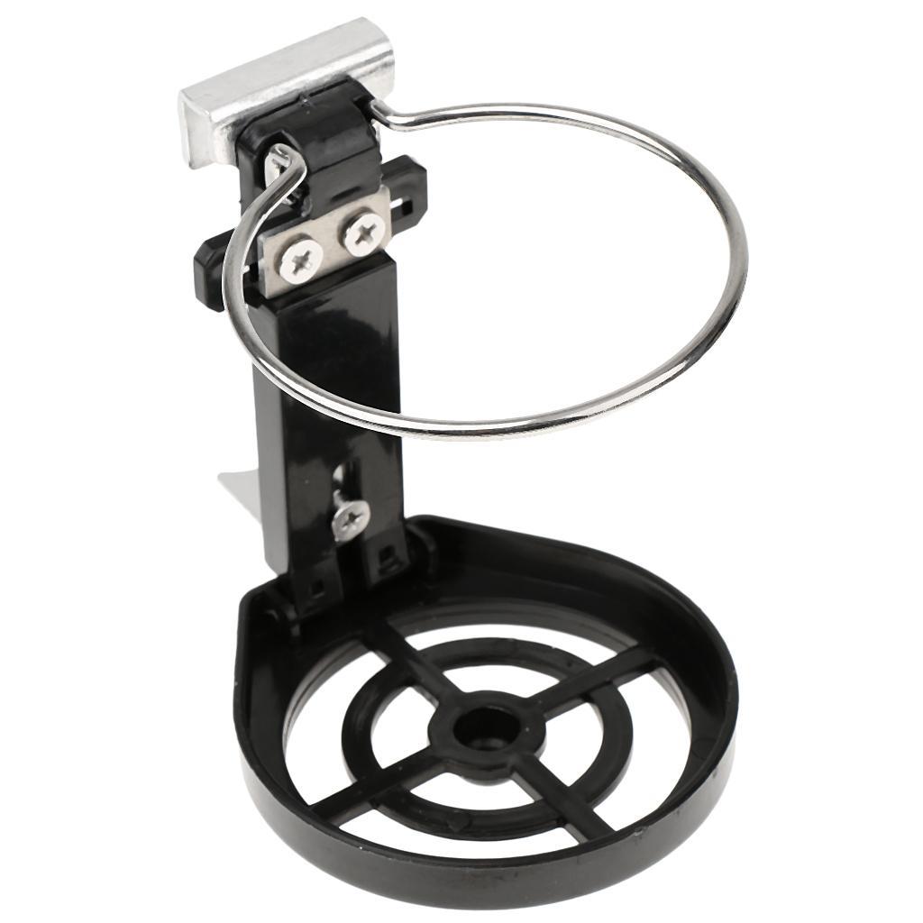 Stainless Steel Foldable Cup Holder Bracket Support for Fishing Chair