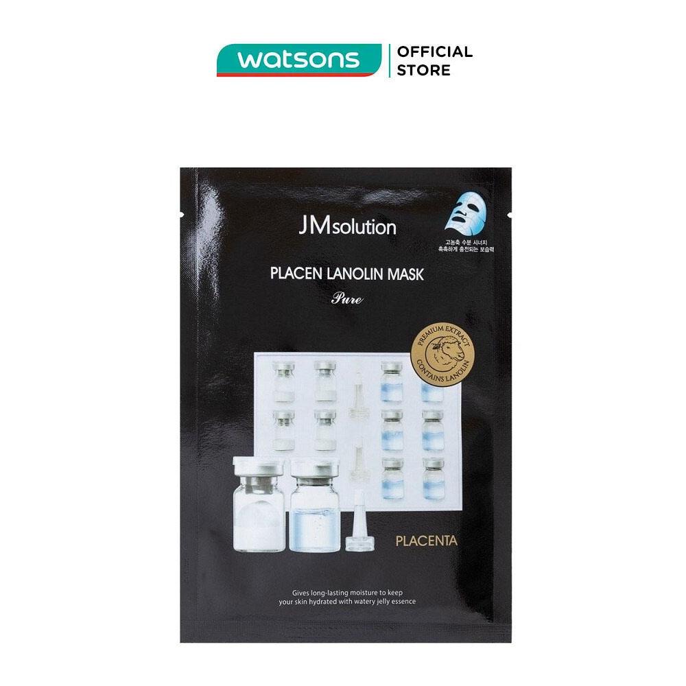 Mặt Nạ JMsolution Dưỡng Da Đều Màu Placen Lanolin Mask Pure 35ml