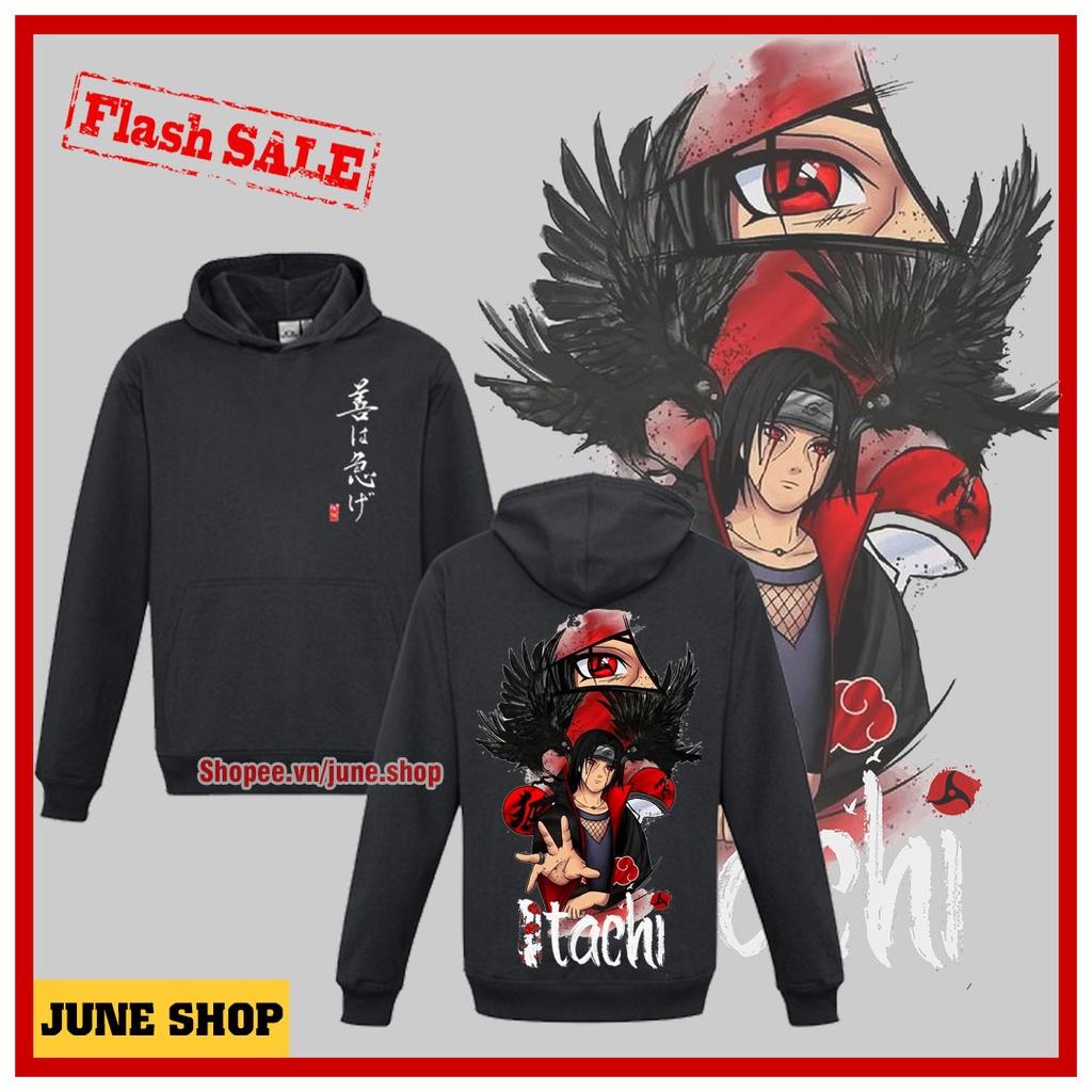 Áo Hoodie Naruto, Áo Hoodie Anime in hình Uchiha Itachi