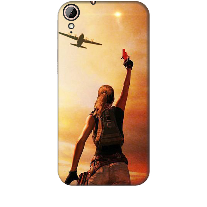 Ốp lưng dành cho điện thoại HTC 830 hinh PUBG Mẫu 06