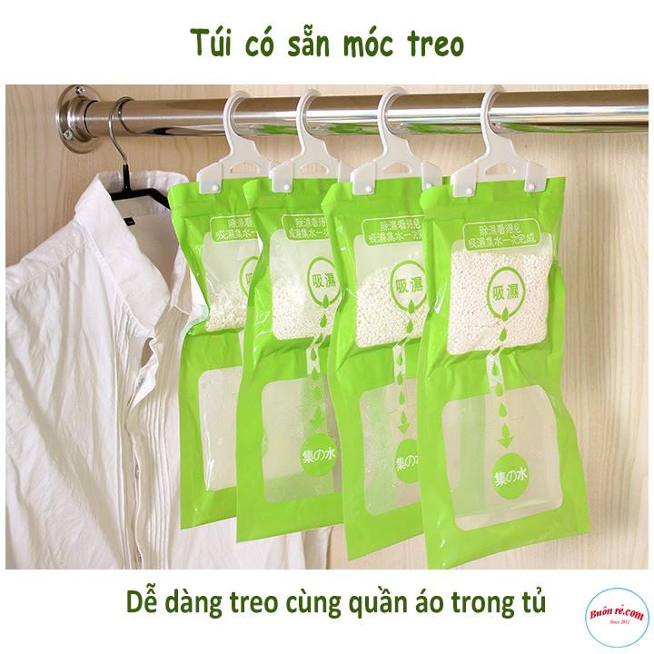 Túi Hút Ẩm Tủ Quần Áo, Phòng Kín Có Móc Treo Tiện Dụng