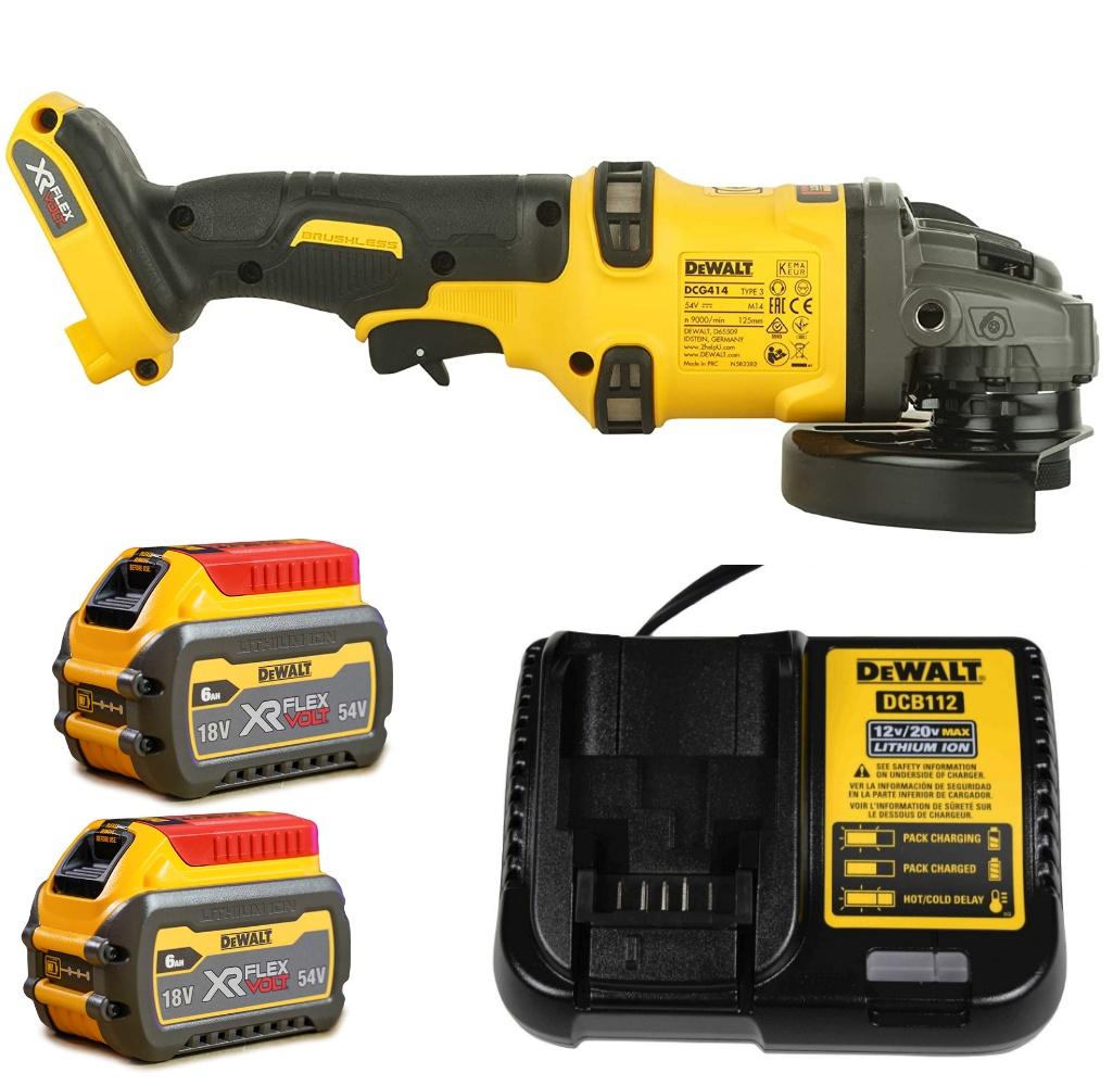 MÁY MÀI CẦM TAY 1700W 54V DEWALT DCG414T2- HÀNG CHÍNH HÃNG