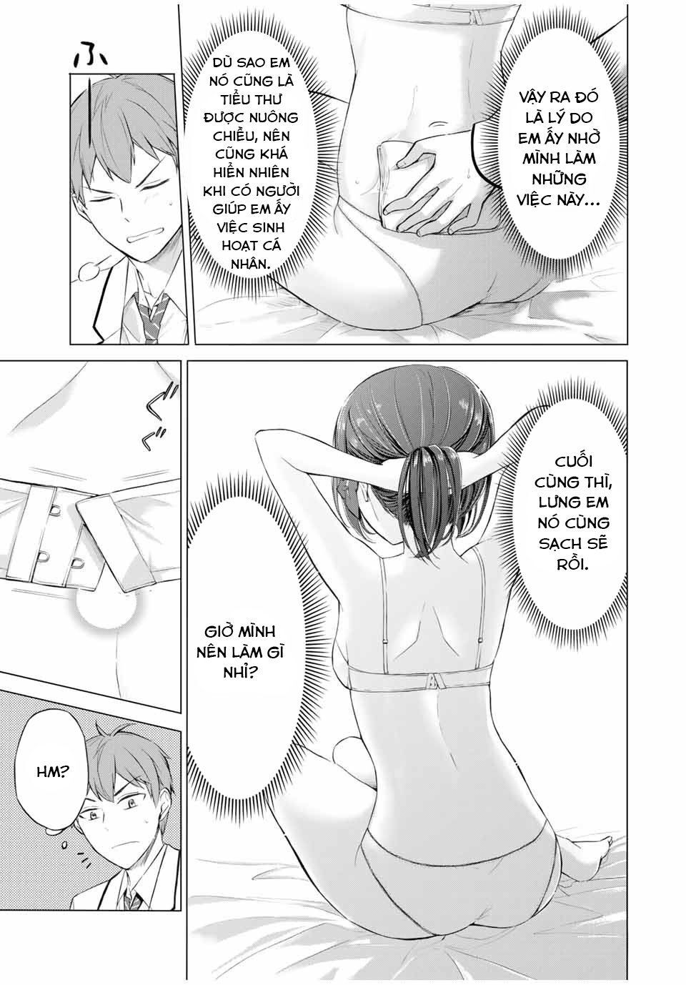 the student council president solves everything on the bed chapter 5.1 9