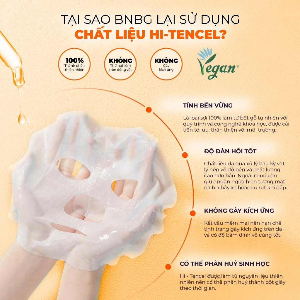 COMBO 10 MẶT NẠ PHỤC HỒI DA BNBG PLACENTA RELAXING SKINBOOSTER 30MLX10