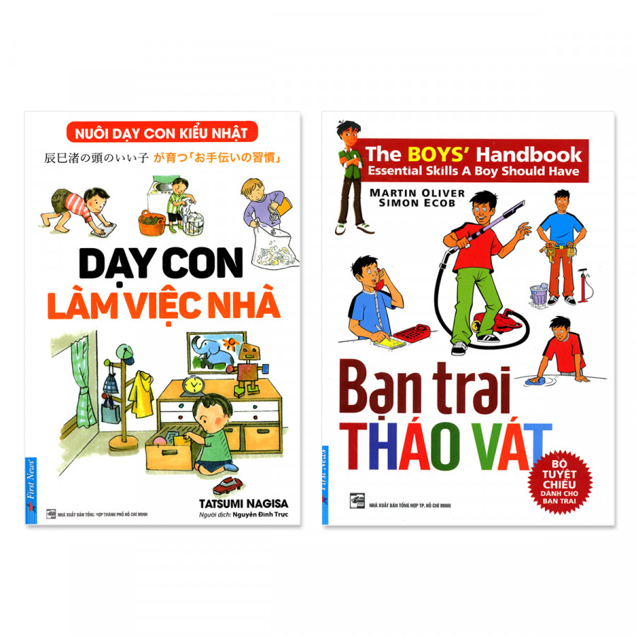 Combo Dạy Con Làm Việc Nhà + Bạn Trai Tháo Vát