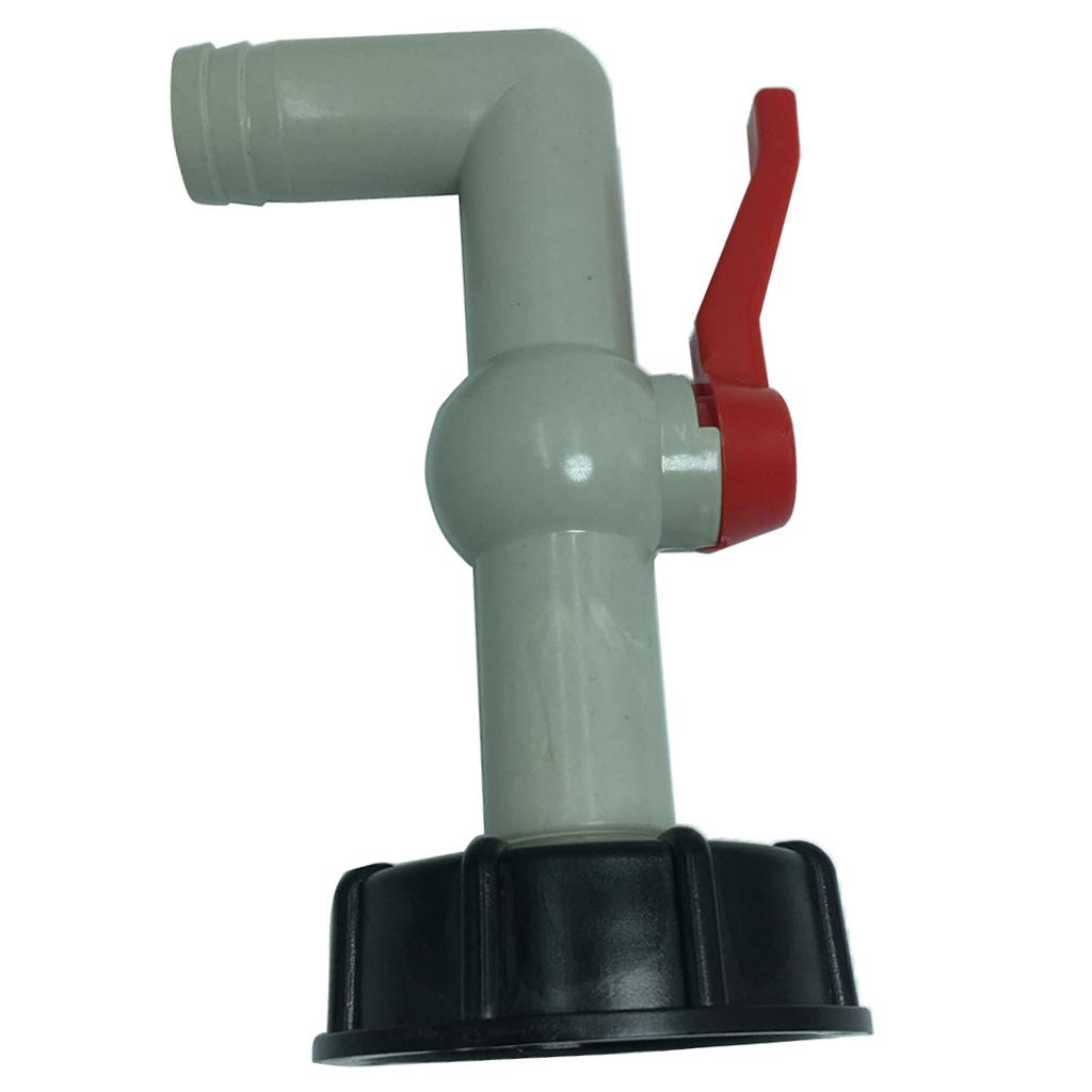1000L IBC Tank Valve Tap Water Adapter 60mm Internal Coarse Teeth