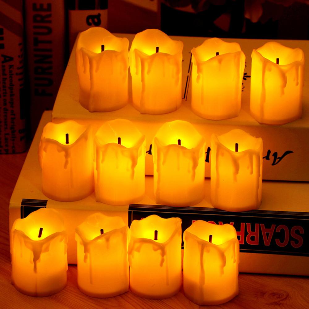 Nến Led Không Ngọn Lửa Đèn Nhấp Nháy