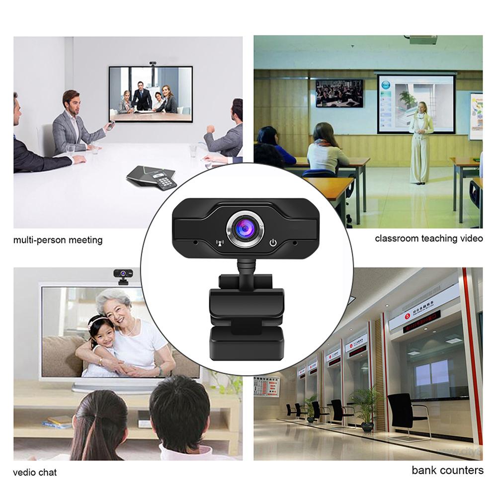 ViBAO K68 1080P High Definition Fixedfocus Webcam USB 2.0 Web Camera with Microphone