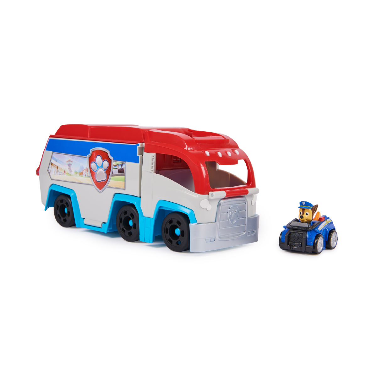 Đồ Chơi Bộ Xe Tuần Tra Biến Hình Với Bệ Phóng Hành Động PAW PATROL 6071544