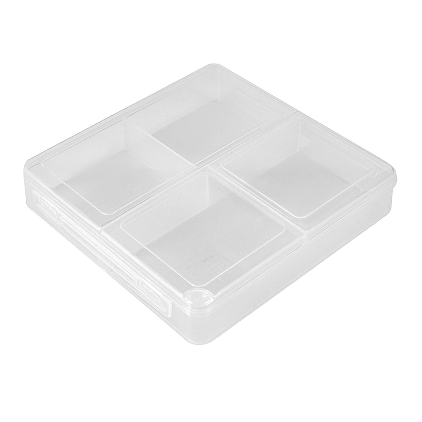 2 Pieces Household Food Fresh Storage Container Stackable for Refrigerator