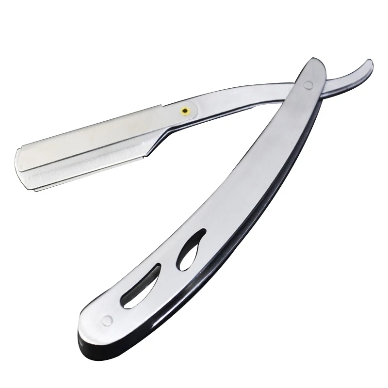 Dao Cạo Râu Barber Cổ Điển, Dao Cạo Tóc Mặt Tỉa Chân Mày Tặng kèm cây nặng mụn cao cấp