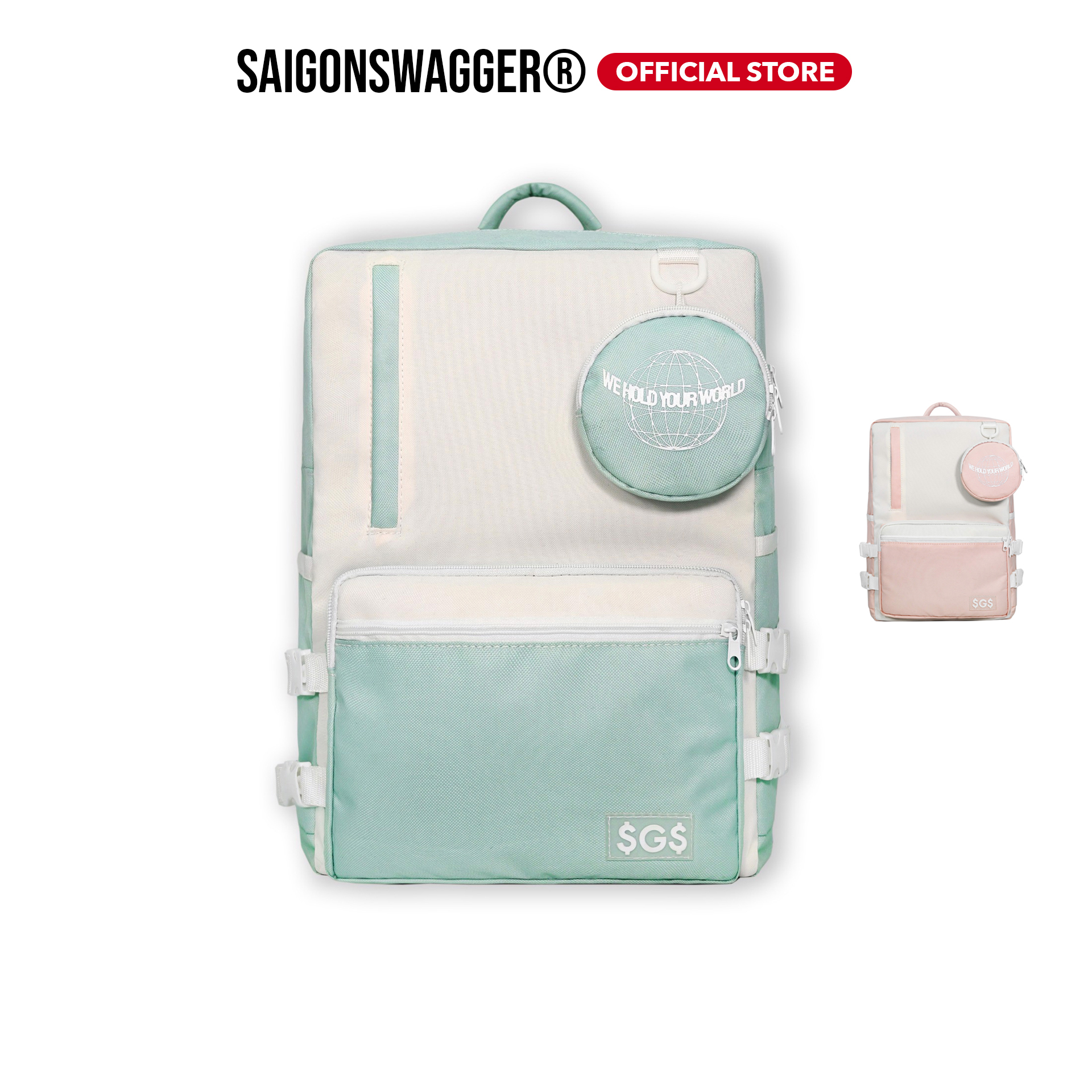 Balo SAIGON SWAGGER SGS Lollipop Backpack-Ngăn Chống Sốc 15.6inch