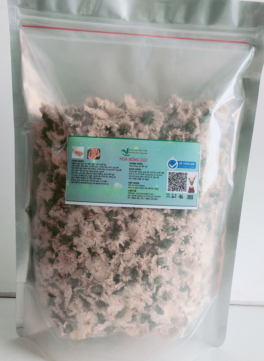 Trà hoa cúc trắng - Trà bạch cúc 100g