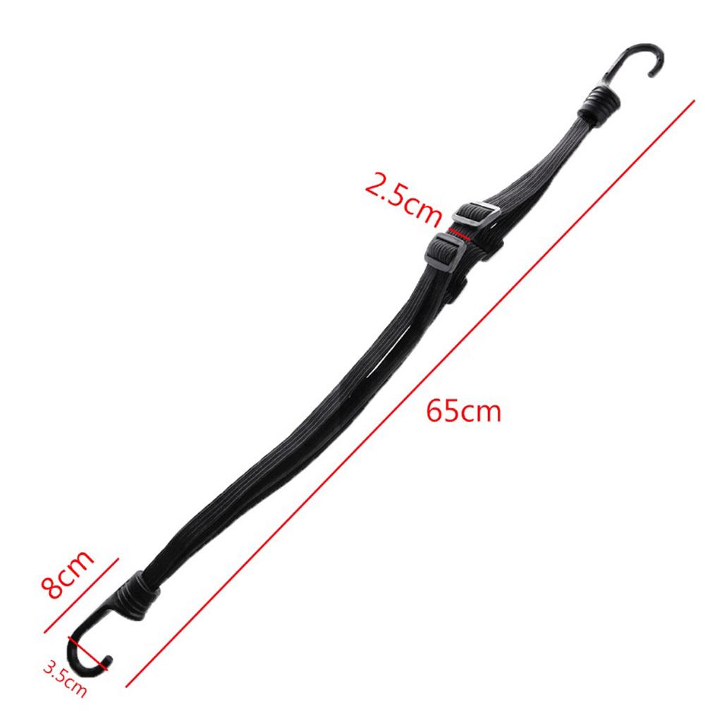 Adjustable Bungee Cord Cargo Motorcycle Helmet Elastic Rope Storage Tie Down
