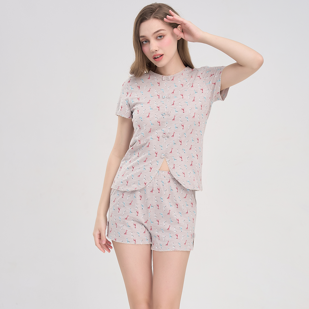 Bộ Đồ Short Thun Nữ Vincy Thoáng Mát BST010W21