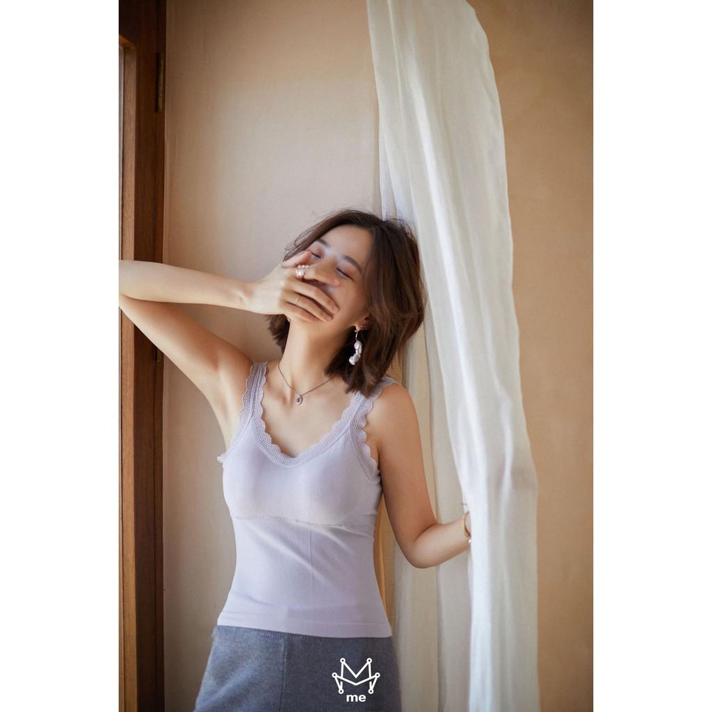 Áo 2 dây không gọng sexy cho mẹ _ Viền U