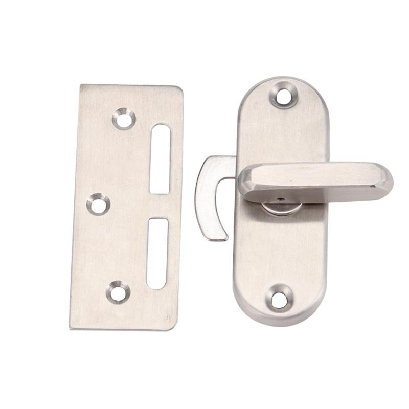 Lật Khóa Cửa Trượt Chốt Thép Không Gỉ Khóa Cam 90 Độ Khóa Cửa Vòm