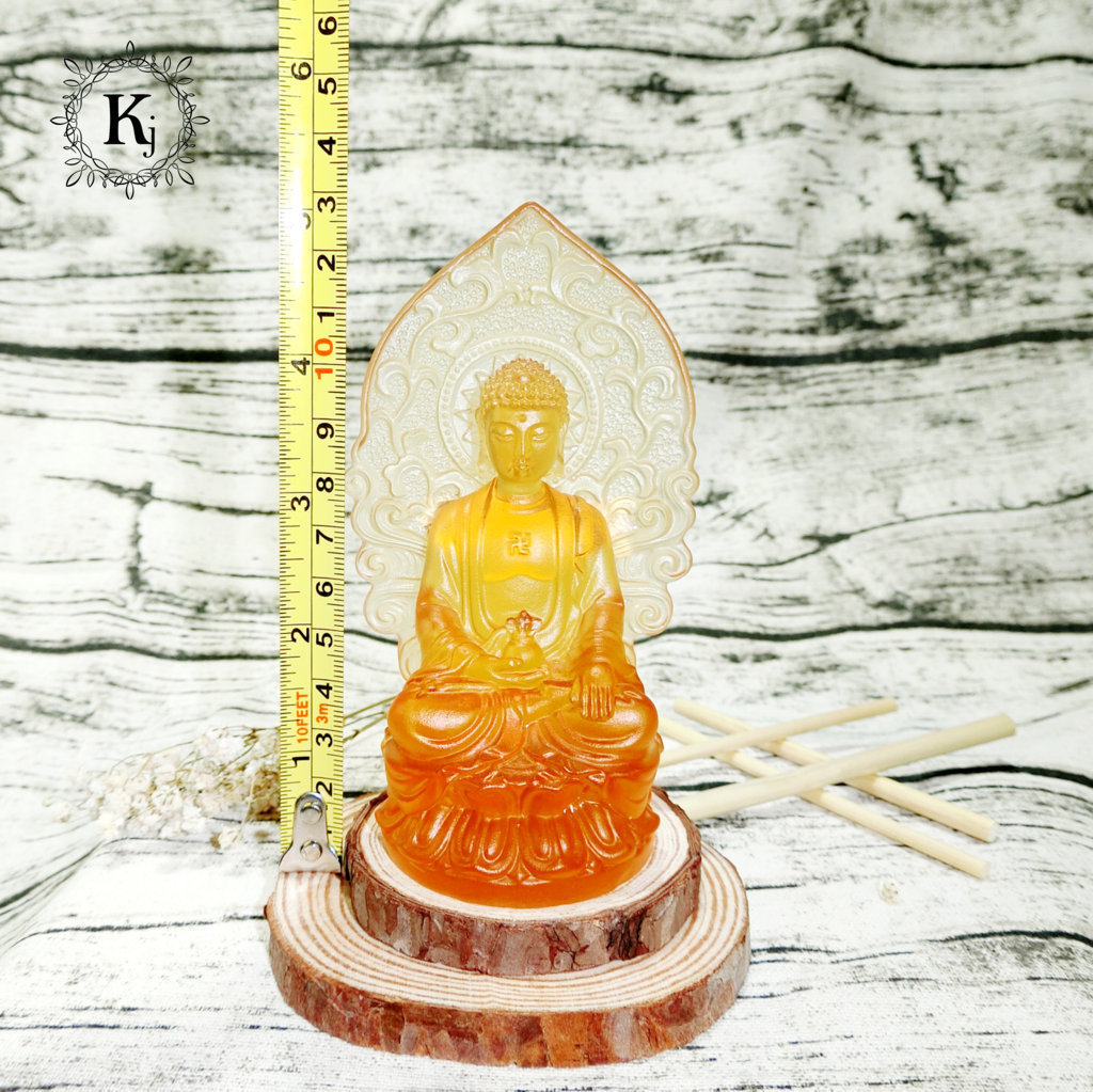 Tượng Phật Quan Âm  Lưu Ly Vàng