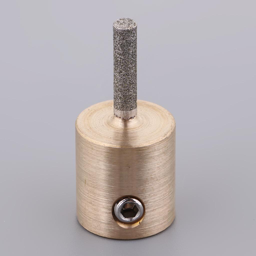 2set Stained Glass Grinder Head Bit Diamond Grinding Wheel for All Grinder