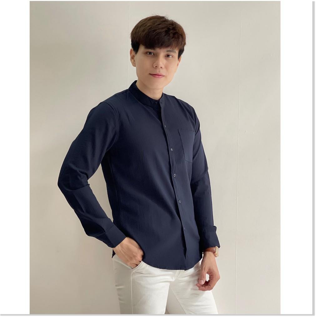 ÁO SƠ MI DÀI TAY ĐŨI NAM,THIẾT KẾ HỌA TIẾT SIÊU NGẦU,CHẤT LIỆU VÃI THOÁNG MÁT TRANG NEMO 36 FASHION
