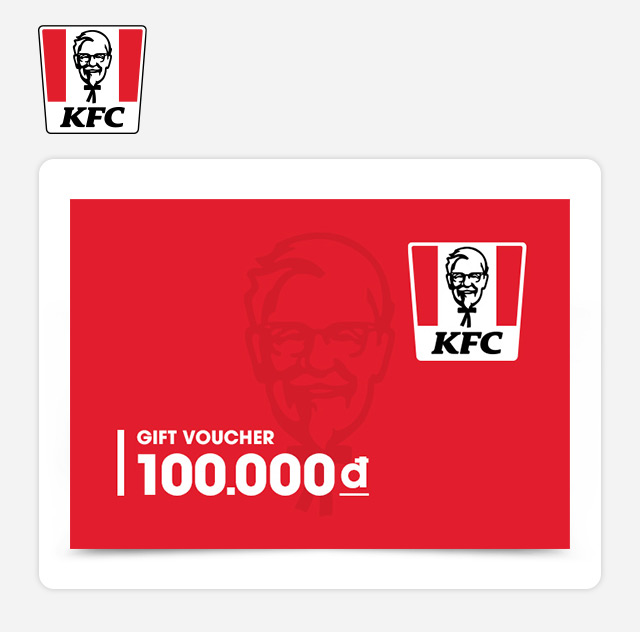 Giftpop - Phiếu Quà Tặng KFC 100k