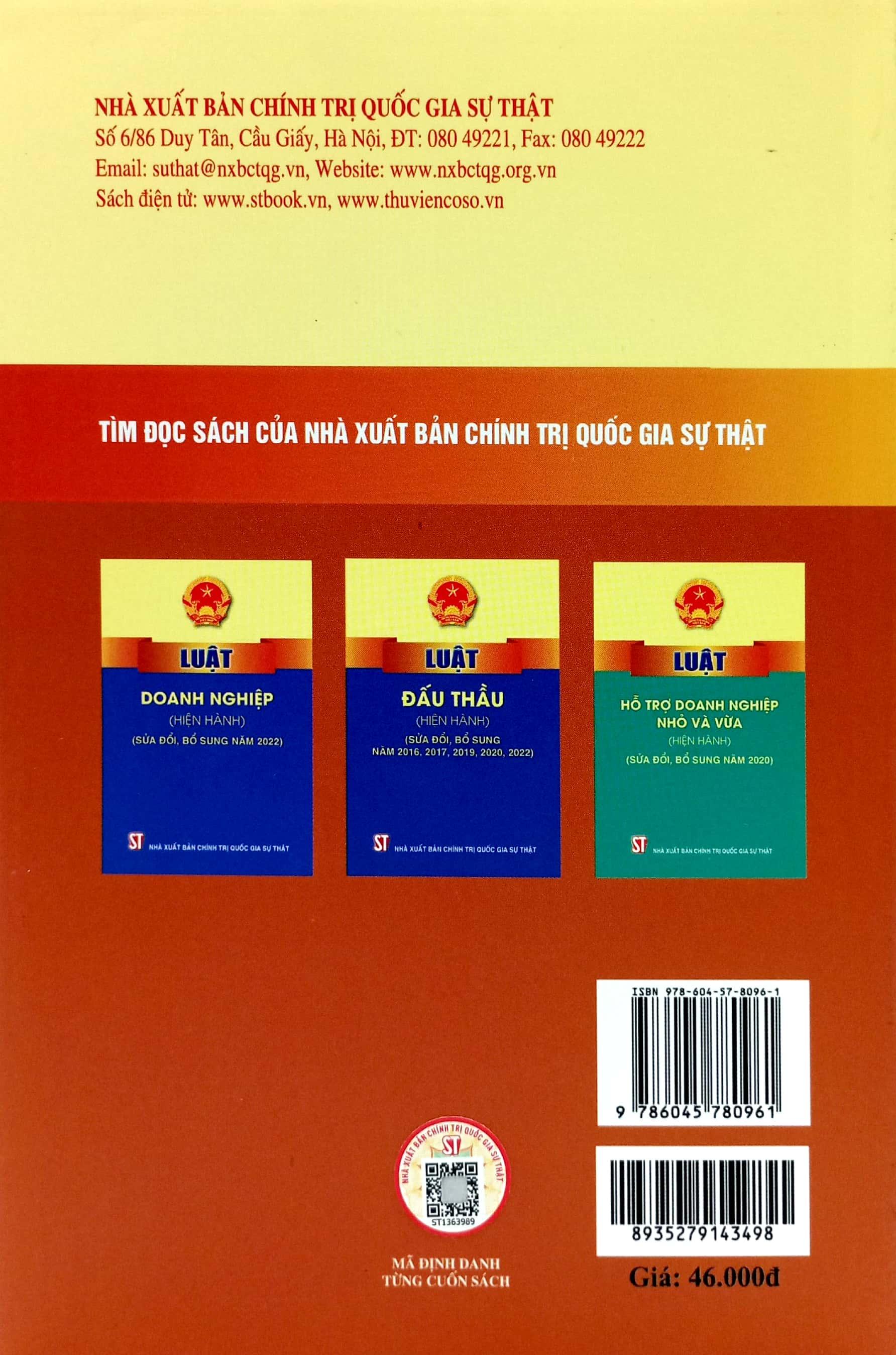 Luật Quản Lý, Sử Dụng Tài Sản Công (Hiện Hành) (Sửa Đổi Năm 2020, 2022)