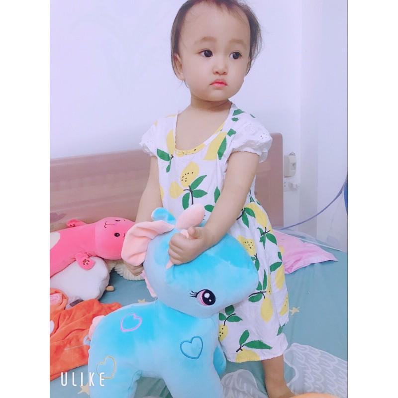 Gấu Bông Unicorn - Kì Lân Pony Một Sừng size 30cm, Thú Nhồi Bông Đáng Yêu, Gối Ôm Cho Bé Ngựa Pony