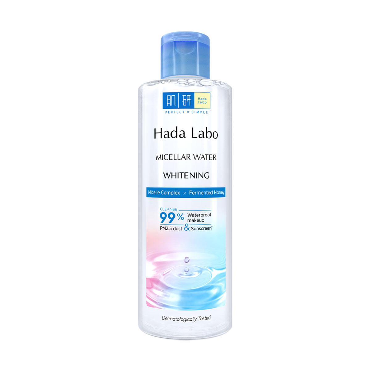 Nước tẩy trang sạch sâu dưỡng trắng Hada Labo Micellar Water Whitening 240ml