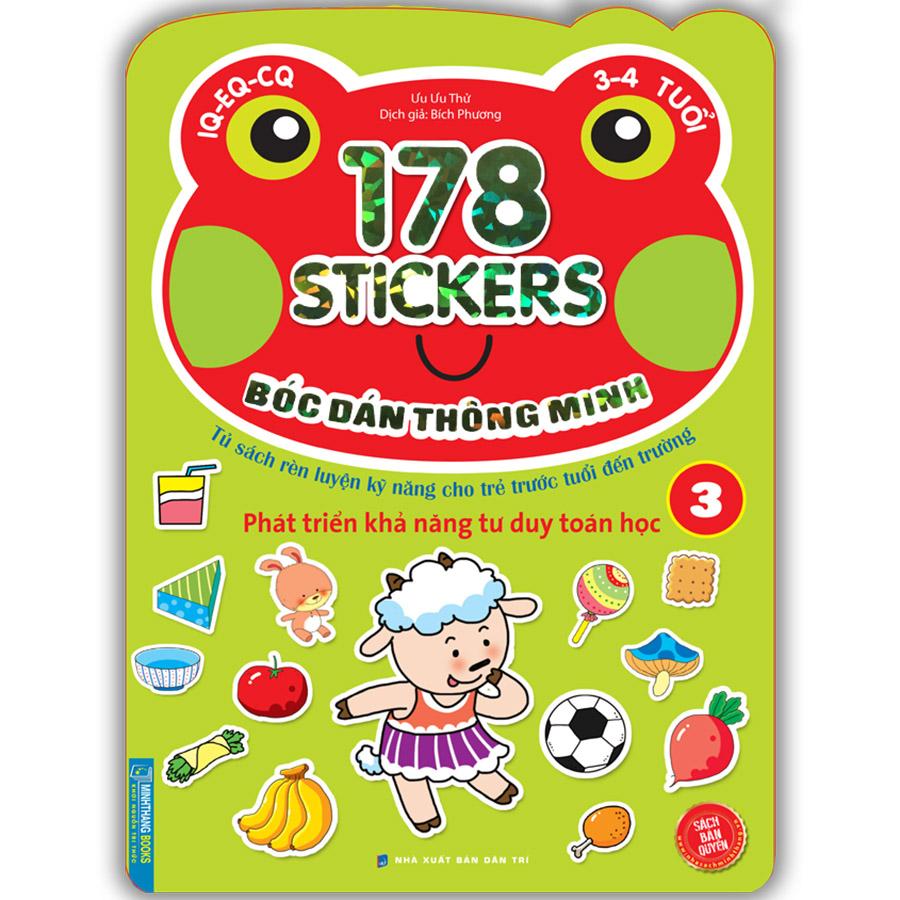 Bóc Dán Hình Thông Minh Phát Triển Khả Năng Tư Duy Toán Học IQ EQ CQ  - 178 Sticker