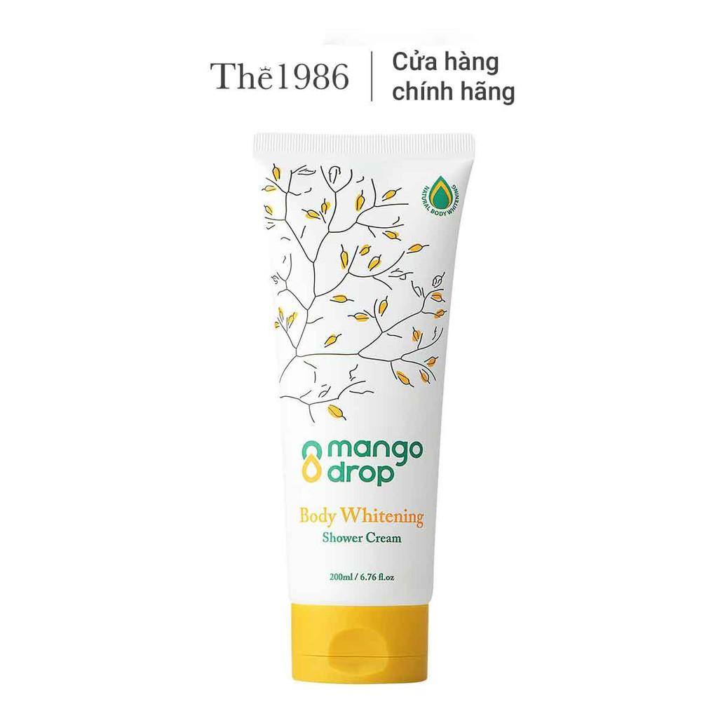 Kem Tắm Trắng Mango Drop Làm Trắng Body Mangodrop Body Whitening Shower Cream 200Ml