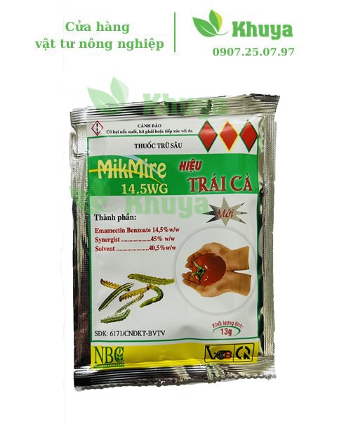 Thuốc trừ sâu Mik Mire 14.5WG 13g Đặc trừ Sâu - Rầy