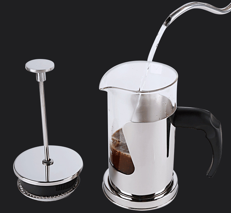 Bình Pha Cafe, Trà Cao Cấp Phong Cách Pháp Lọc Ép Cổ Điển - French Press Coffee Tea Maker