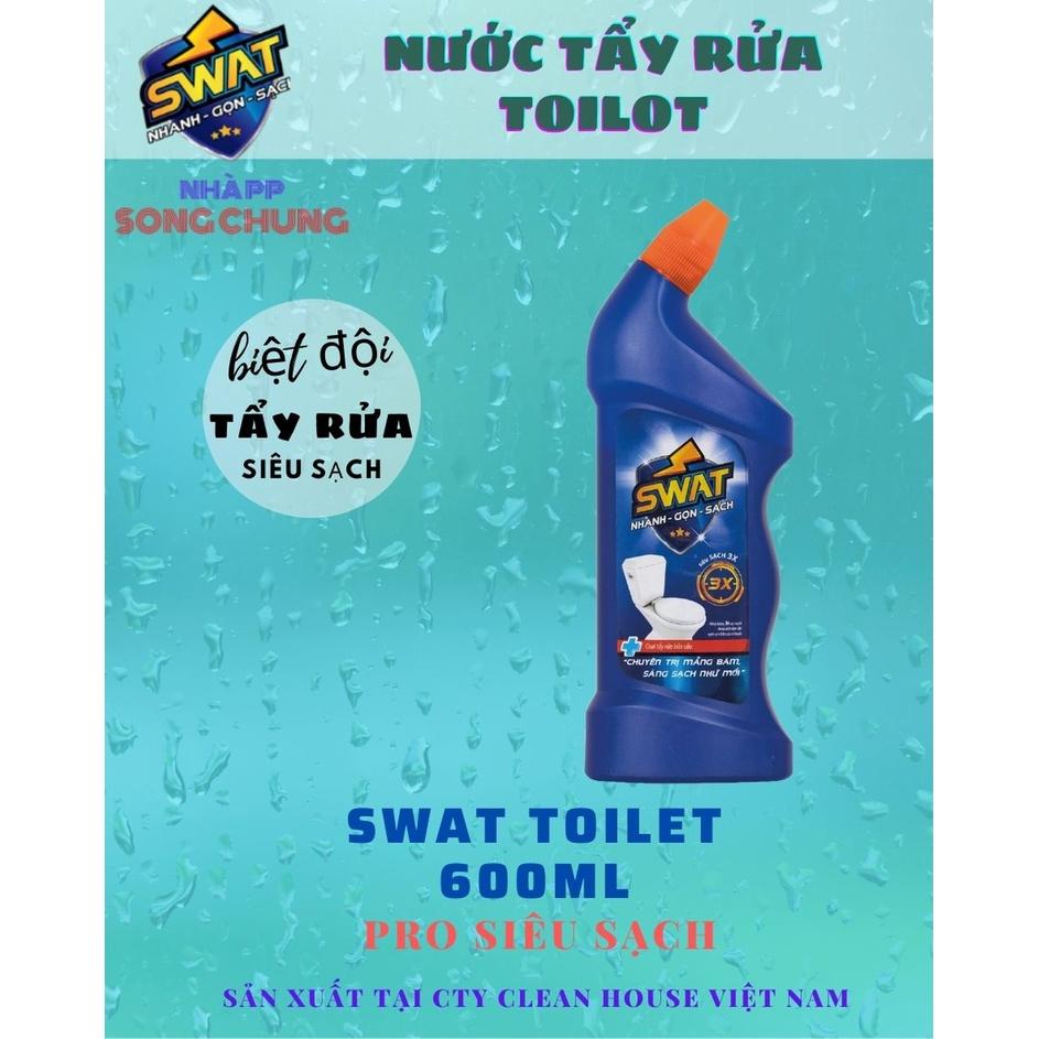 TẨY TOILET SIÊU SẠCH 600ML