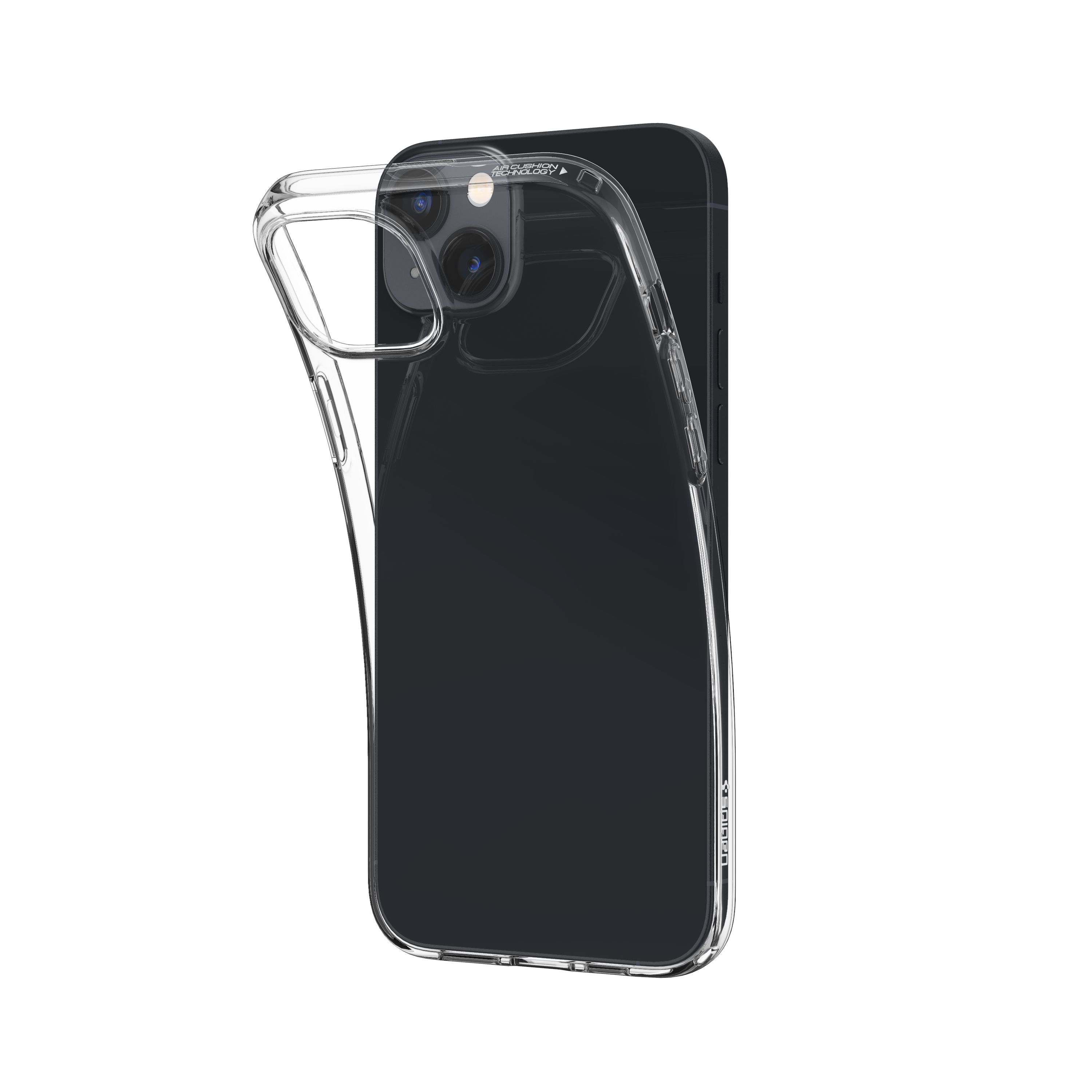 Ốp lưng Spigen Liquid Crystal cho iPhone 14/14 Plus/ 14 Pro/14 Pro Max - Thiết kế trong suốt, chống sốc , chống ố, chống bẩn , viền camera cao - Hàng chính hãng