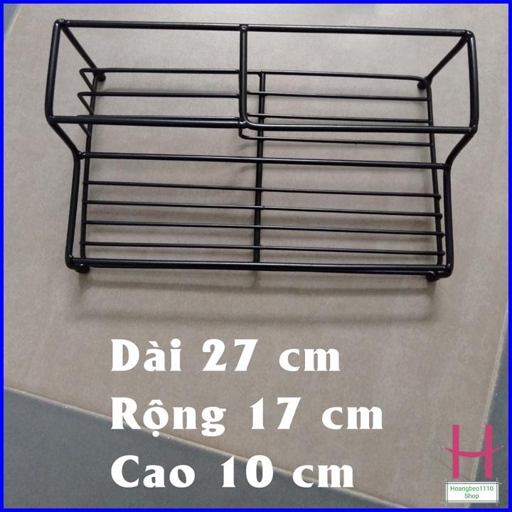 Kệ Inox 2 Tầng Để Gia Vị Nhà Bếp