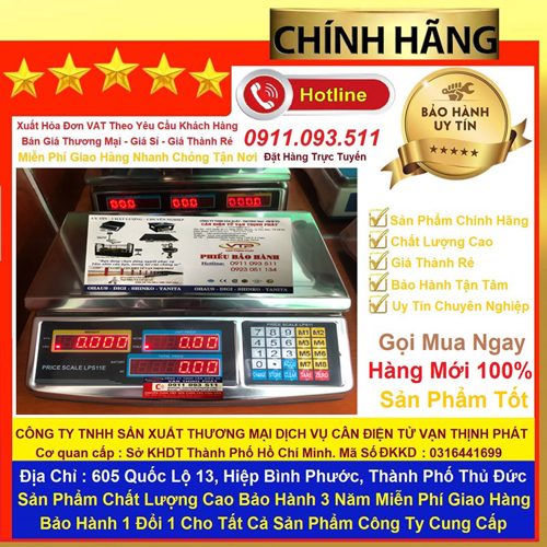 Cân Điện Tử Tính Tiền LPS11E 6 kg
