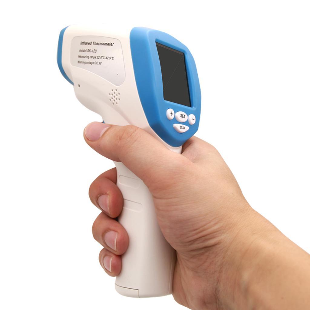 Multifunction No Touch Non Contact Forehead Ear Digital  -White