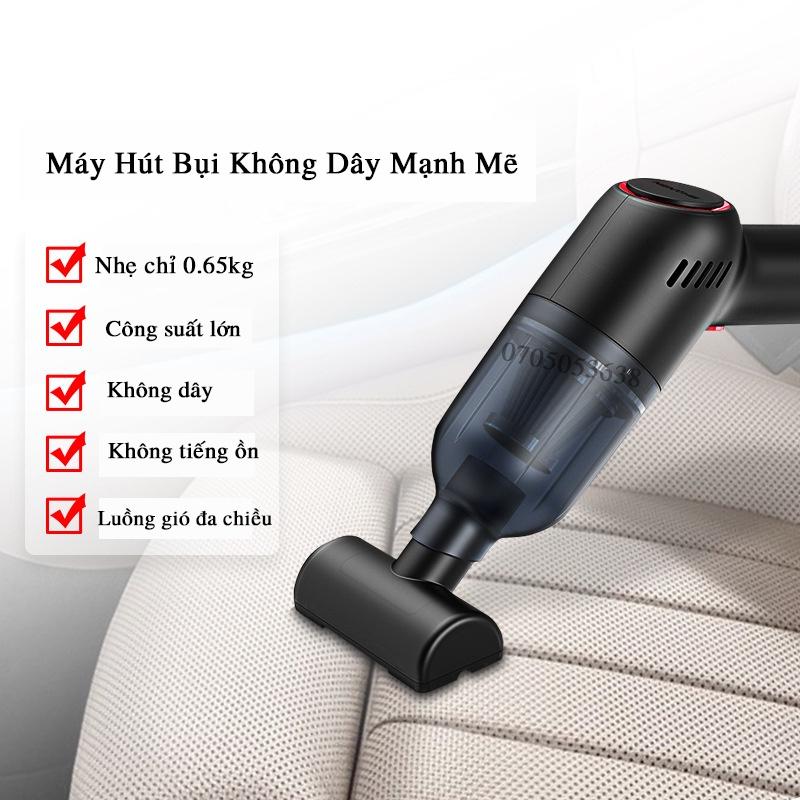 Máy hút bụi cầm tay mini không dây