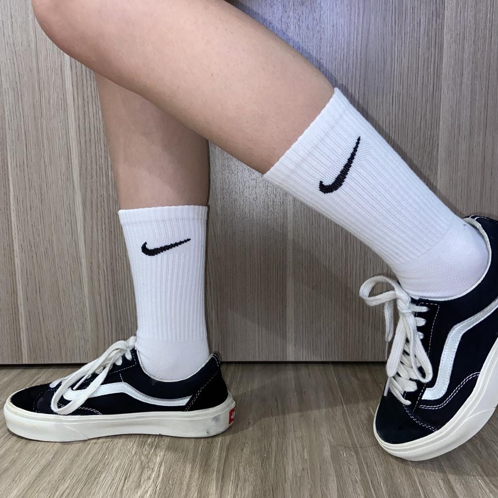 Tất nike nam nữ cổ cao thể thao, tất cao cổ cao cấp