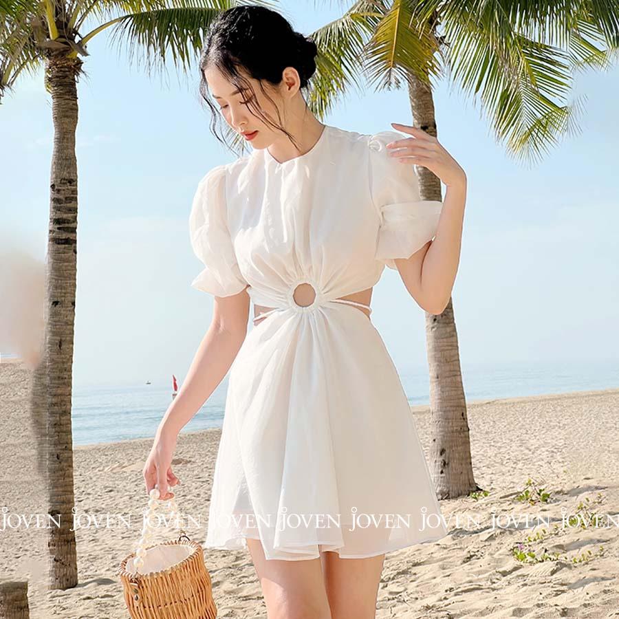 Đầm mini khoét eo Joven