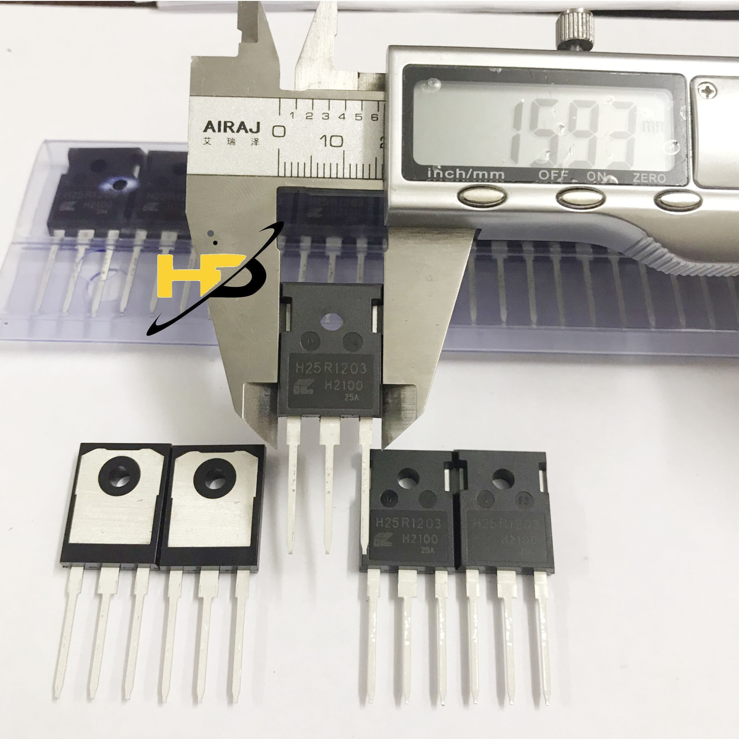 IGBT H25R1203 25A 1200V TO-247 Mới, Linh Kiện Bếp Từ