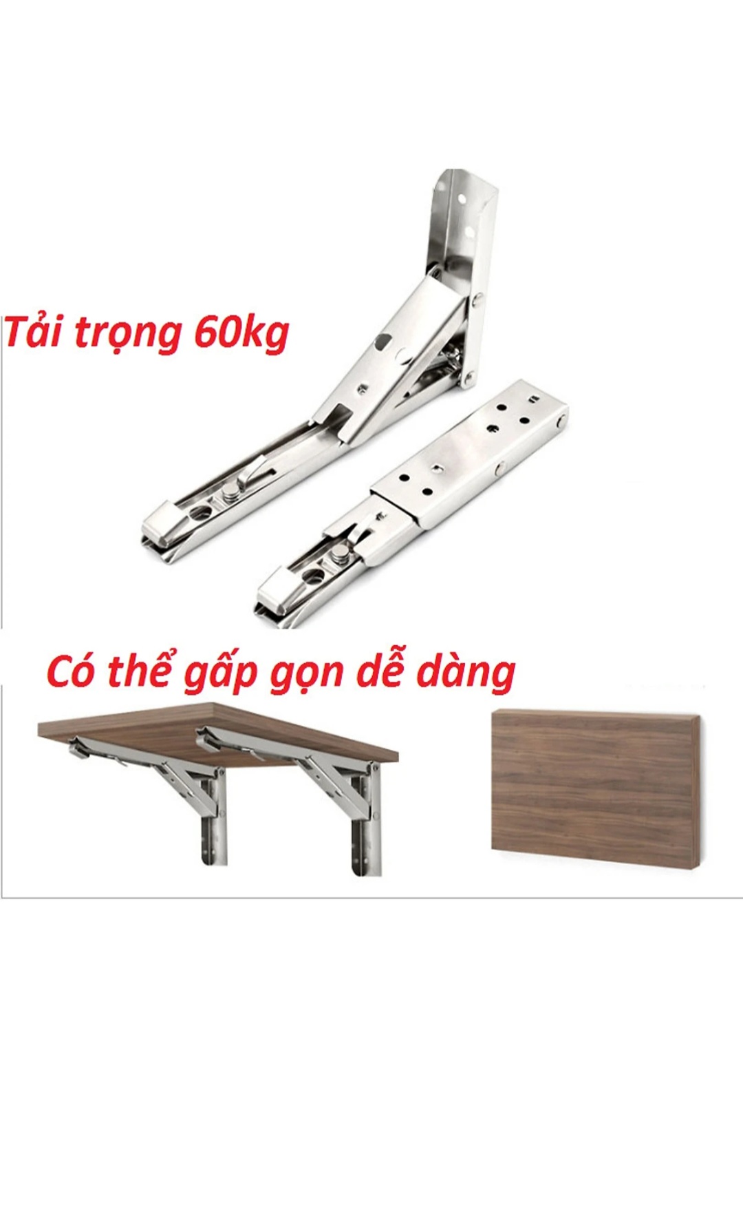 Giá đỡ chữ L-Bản lề gập thông minh