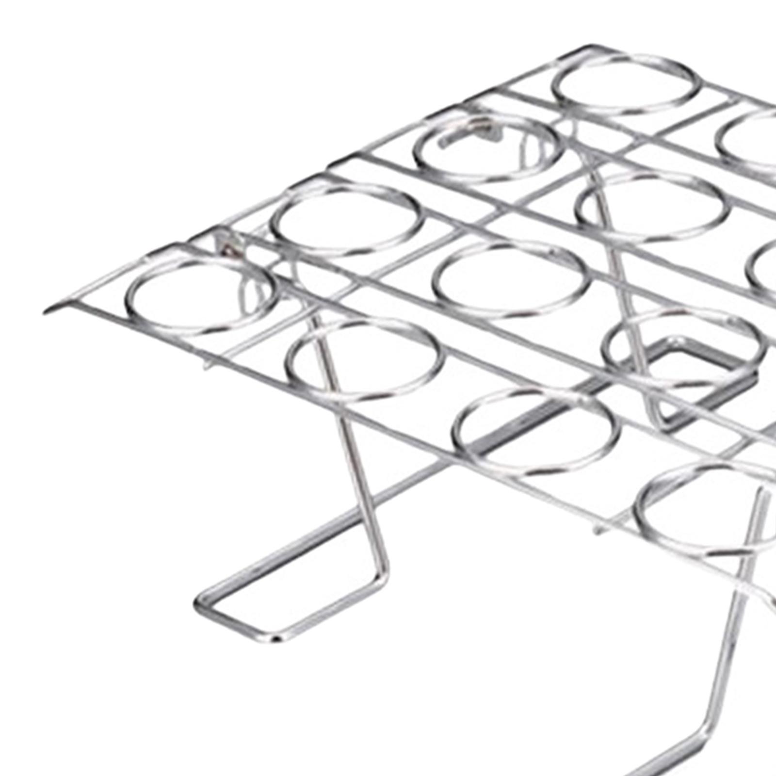 Cupcake Cone Display Stand 16Slots Reusable Ice Cream Cone Holder for Picnic