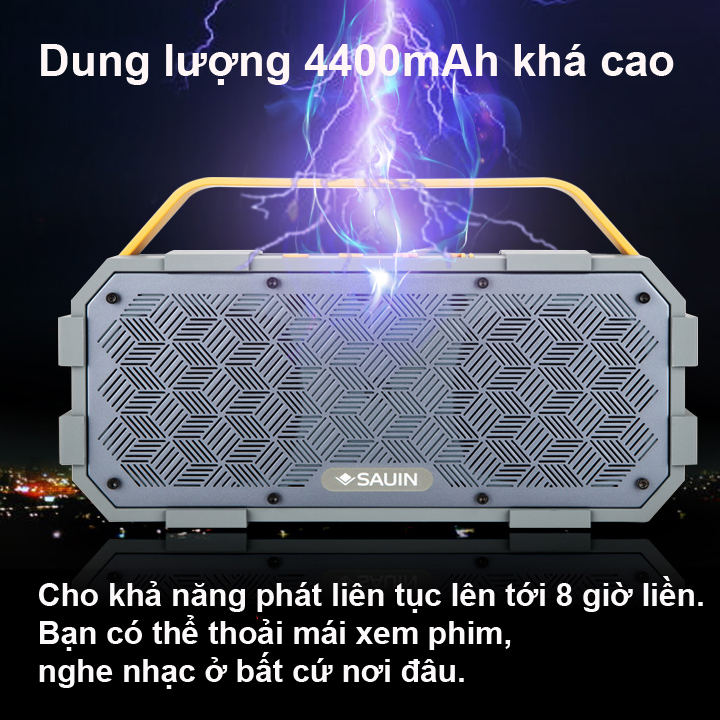 Loa Bluetooth SAUIN S20 Công suất thực 20W